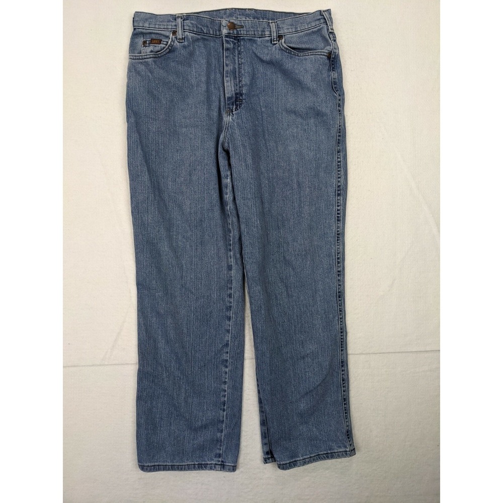 Lee Womens Jeans‎ Sz 14 S Cotton Blend Blue